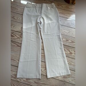 Alfani Stylish Cream Trousers size 10 petite